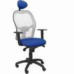 CHAISE JORQUERA AVEC APPUI-TÊTE GRIS/BLEU - PIQUERAS Y CRESPO