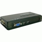 COMMUTATEUR KVM SWITCH VGA/USB 4 PORTS - CUC