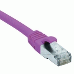 CORDON RJ45 CATÉGORIE 6 F/UTP LSOH SNAGLESS ROSE - 5 M - CUC