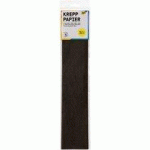 LOT DE 3 - PAPIER CRÉPON EN COUCHES, 500 MM X 2,5 M, NOIR