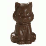 MOULE CHOCOLAT 4 EMPREINTES POUR 2 CHATS 8.5 X 5.5 CM