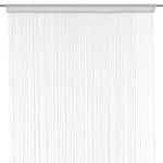 RIDEAU FILS - 90 X 200 CM - 90 X 200 - BLANC