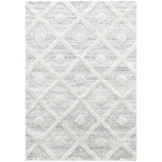 ALLOTAPIS - TAPIS RECTANGULAIRE À COURTES MÈCHES SCANDINAVE VITI GRIS 140X200 - GRIS