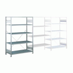 DÉPART EASY-FIX SIMPLE FACE 2000X1300X600 GALVA - SCHULTE LAGERTECHNIK