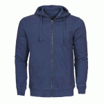 JAMES HARVEST DUKE SWEATSHIRT FULLZIP HOMMES BLEUDÉLAVÉ - TAILLE M