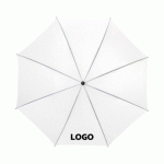 PARAPLUIE DE GOLF PUBLICITAIRE BLANC Ø 130 CM