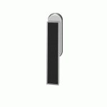 POIGNÉE DE FENÊTRE TORINO F534Y -VERROUILLABLE AVEC CLÉ -SATINÉ ET NOIR KARCHER DESIGN