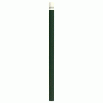 POTELET VITYL PMR TÊTE GORGES MÉT HT 1.20M Ø76MM MOUSSE 6005 - BUTON DESIGN
