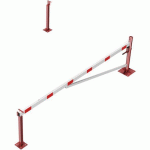 BARRIÈRE PIVOTANTE TRAVERSE À CHEVILLER SERRURE-4000 MM - SCHAKE