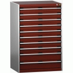 BOTT 1 ARMOIRE À TIROIRS SL-8612-10.4 AVEC 10 TIROIRS POUR CHARGE LOURDE_BOTT