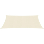 VOILE D'OMBRAGE 160 G/M² CRÈME 3X4 M PEHD - CRÈME