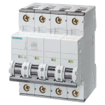 SIEMENS - INTERRUPTEUR MAGNÉTOTHERMIQUE 4P 16A 15KA TYPE C 4 MODULES