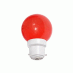 AMPOULE LED COLORÉE B22 230V ROUGE - BOÎTE DE 12 FESTILIGHT