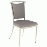 CHAISE 550 ALU ASS/DOS ABAKA CHAMOIS - 4P BEIGE 1013 - MOBIDECOR