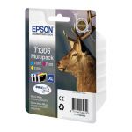 EPSON CARTOUCHE D'ENCRE CERF T1306 (C13T13064010) - DURABRITE ULTRA - MULTIPACK - COULEUR: CYAN, MAGENTA JAUNE (LOT DE 3  CARTOUCHES)