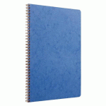 LOT DE 5 - CAHIER RELIURE INTÉGRALE AGE BAG A4 100 PAGES PETITS CARREAUX - BLEU