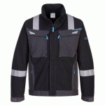 PORTWEST FR602 VESTE DE TRAVAIL MODAFLAME WX3 NOIR - TAILLE XXL