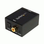 STARTECH.COM CONVERTISSEUR AUDIO COAXIAL NUMÉRIQUE OU TOSLINK OPTIQUE SPDIF VERS RCA STÉRÉO