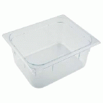 APS GN 1/9 BAC EN POLYCARBONATE 17,6 X 10,8 CM, PROFONDEUR: 65 MM