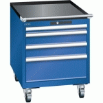 ARMOIRE BLEU SÉCU. 564X725X723 AVEC 4 TIR. 75KG _ 14.281.100 - LISTA