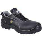 CHAUSSURE CUIR DE SÉCURITÉ COMPOSITE ESD S1 - PORTWEST