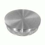 EMBOUT PLAT À FRAPPER POUR MAIN COURANTE- INOX 316 BROSSÉ DESIGN PRODUCTION