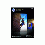 HP PAPIER PHOTO ADVANCED, BRILLANT, 250 G/M2, 13 X 18 CM (127 X 178 MM), 25 FEUILLES