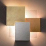 LAM APPLIQUE LED GUSTAV 8060/A05 DORÉ/ARGENTÉ/CUIVRÉ