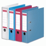 CLASSEUR A LEVIER PERGAMY - EN POLYPROPYLENE INTERIEUR/EXTERIEUR - DOS 8 CM - A4 - COLORIS ASSORTIS MODE - LOT DE 10