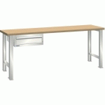 ÉTABLIS BLANC GRIS 2000X750X840 CAP. 360KG ET 1 TIR. 75KG - LISTA