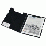 PORTE-BLOC DOUBLE MAGNÉTIQUE, NOIR - LOT DE 2