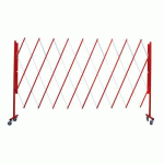 BARRIÈRE DE SÉCURITÉ EXTENSIBLE - 3M - ROUGE/BLANC - VISO