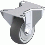 BLICKLE - ROULETTE FIXE Ø 80MM BANDAGE POLYURÉTHANE TPU 150KG - B-PATH 80KF
