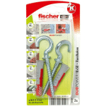 FISCHER - DUOPOWER 10X50 RH K 2 535224 - HELLGRAU/ROT (535224)