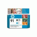 HP - 91 - C9460A - TÊTE D'IMPRESSION , NOIR MAT, CYAN - PRODUIT D'ORIGINE