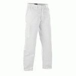 PANTALON DE TRAVAIL INDUSTRIE BLANC TAILLE 46L - BLAKLADER