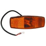 FEU DE GABARIT ORANGE 1 LED 12/24V 115X42