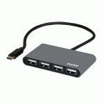 HUB TYPE C - 4 PORTS USB 2.0 - PORT CONNECT - PORT CONNECT