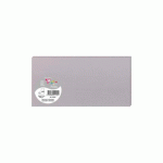 LOT DE 3 - PAQUET DE 25 CARTES SIMPLES POLLEN 106X213MM 210G/M² - GRIS KOALA