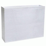 MURET LOFT L GRAPHIT - DOUBLE PAROI - 46 LITRES - BLANC CÉRUSÉ EDA PLASTIQUES