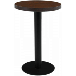 TABLE DE BISTRO MARRON FONC� 50 CM MDF - VIDAXL