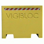 VIGIBLOC BÉTON 100 X 80 X 80 CM - JAUNE 1018