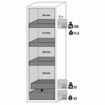 ARMOIRE SÉCURITÉ S-CLASSIC-90 S90.196.060.R JAUNE