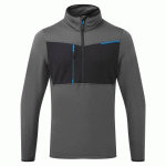 PORTWEST T755 SWEAT SEMI-ZIPPÉ WX3 GRIS MÉTAL - TAILLE XL