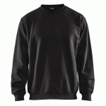 SWEAT COL ROND NOIR TAILLE L - BLAKLADER