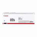 TONER CANON 055 CYAN POUR IMPRIMANTE LASER - TONER AUTHENTIQUE