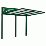 ABRI VÉLOS CONVIVIALE INITIAL - VERT 6005 - MANUTAN COLLECTIVITÉS