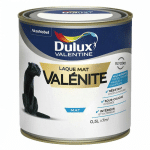DULUX VALENTINE - LAQUE VALÉNITE - MAT - 0,5L AU RAL RAL: 9010 BLANC