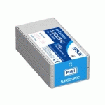 EPSON SJIC22P(C): INK CARTRIDGE FOR COLORWORKS C3500 (CYAN)