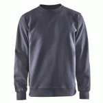 SWEAT COL ROND GRIS TAILLE S - BLAKLADER